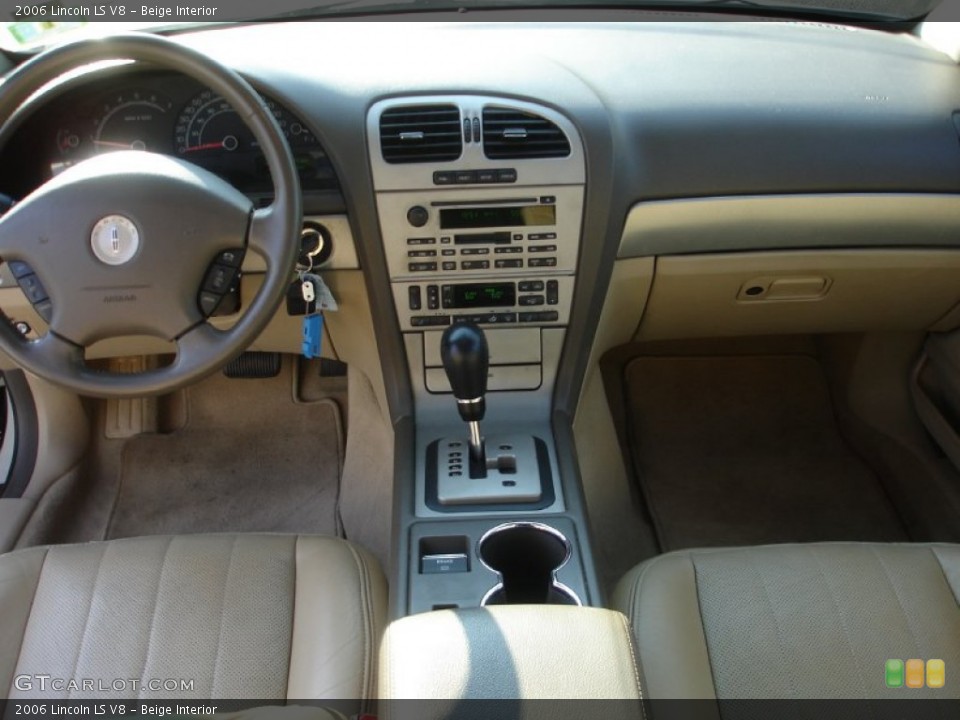 Beige Interior Photo for the 2006 Lincoln LS V8 #50679725