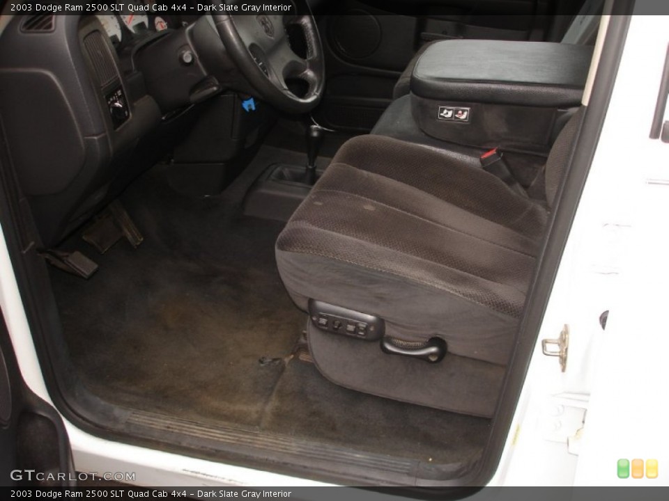 Dark Slate Gray Interior Photo for the 2003 Dodge Ram 2500 SLT Quad Cab 4x4 #50680814