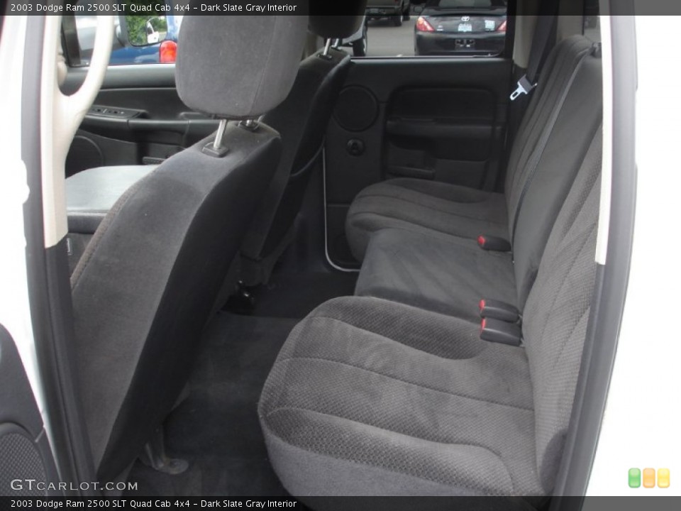 Dark Slate Gray Interior Photo for the 2003 Dodge Ram 2500 SLT Quad Cab 4x4 #50680826