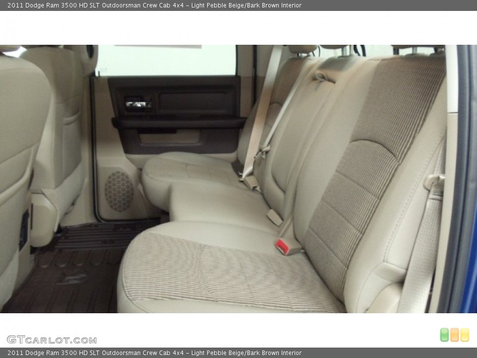 Light Pebble Beige/Bark Brown Interior Photo for the 2011 Dodge Ram 3500 HD SLT Outdoorsman Crew Cab 4x4 #50685176