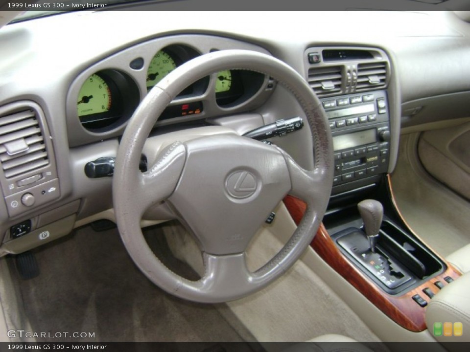 Ivory 1999 Lexus GS Interiors