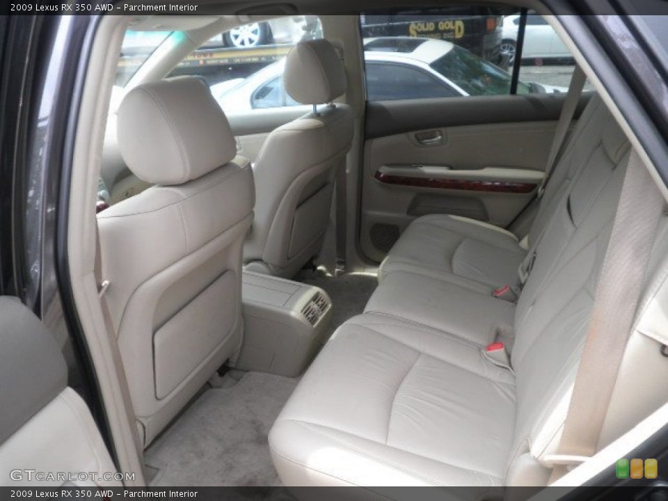 Parchment Interior Photo for the 2009 Lexus RX 350 AWD #50686508