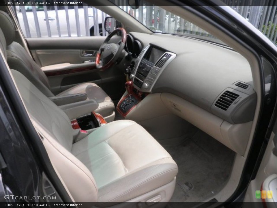 Parchment Interior Photo for the 2009 Lexus RX 350 AWD #50686514
