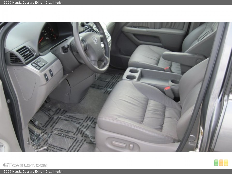 Gray Interior Photo for the 2009 Honda Odyssey EX-L #50687441