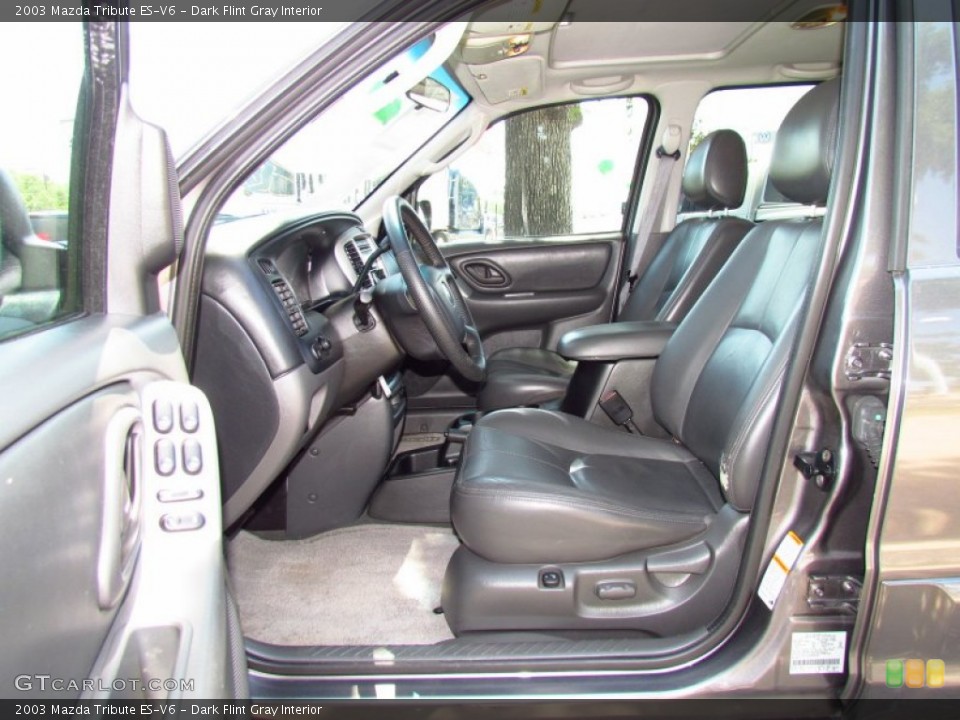 Dark Flint Gray Interior Photo for the 2003 Mazda Tribute ES-V6 #50687867