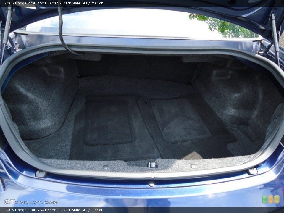 Dark Slate Grey Interior Trunk for the 2006 Dodge Stratus SXT Sedan #50688242