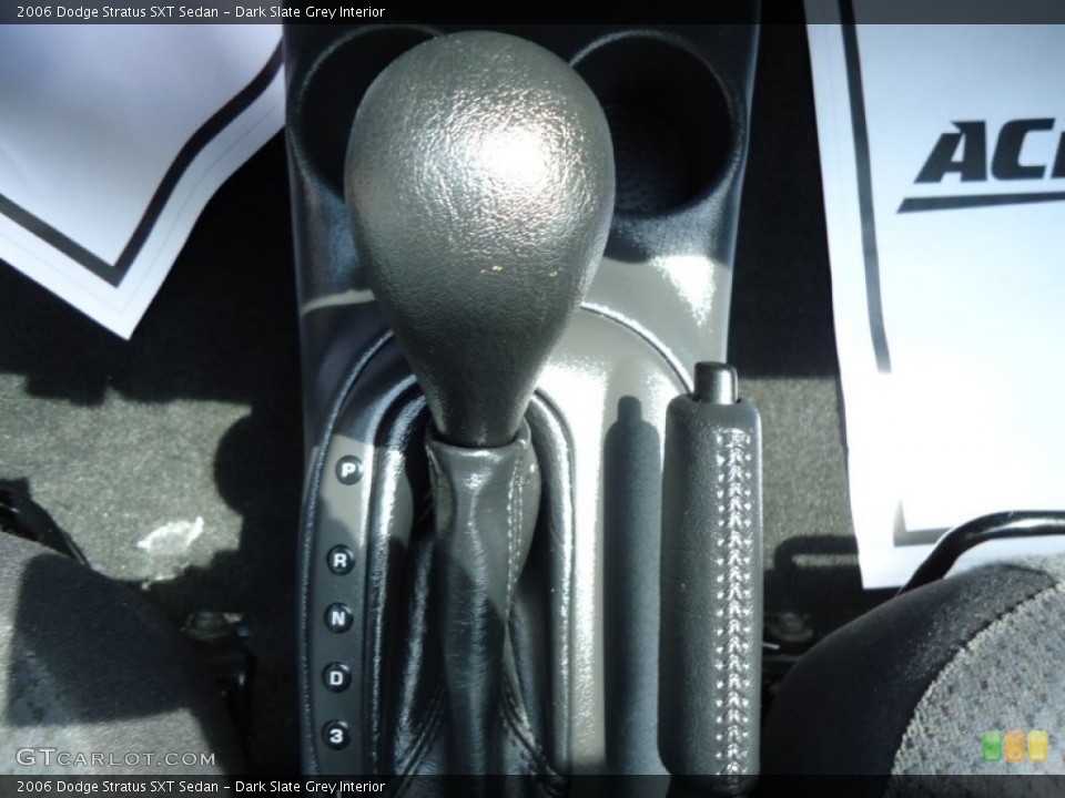 Dark Slate Grey Interior Transmission for the 2006 Dodge Stratus SXT Sedan #50688263