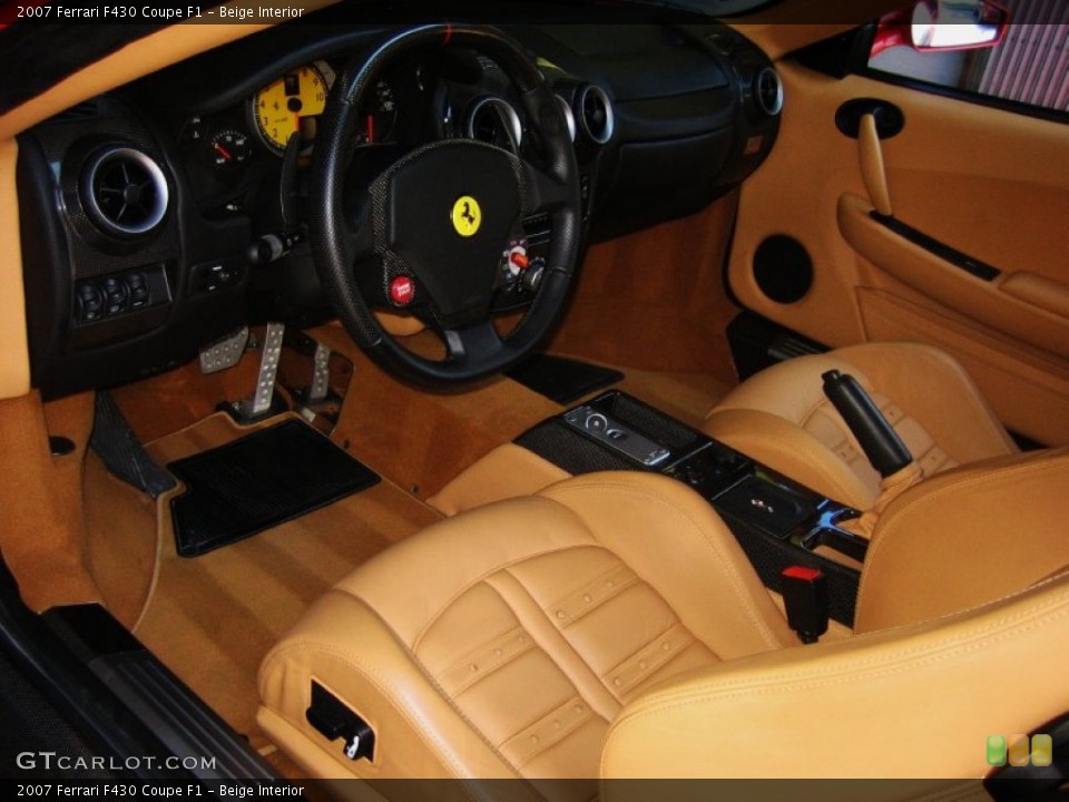 Beige Interior Photo for the 2007 Ferrari F430 Coupe F1 #50689269
