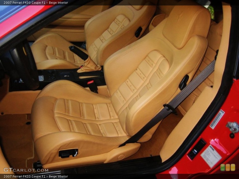 Beige Interior Photo for the 2007 Ferrari F430 Coupe F1 #50689272