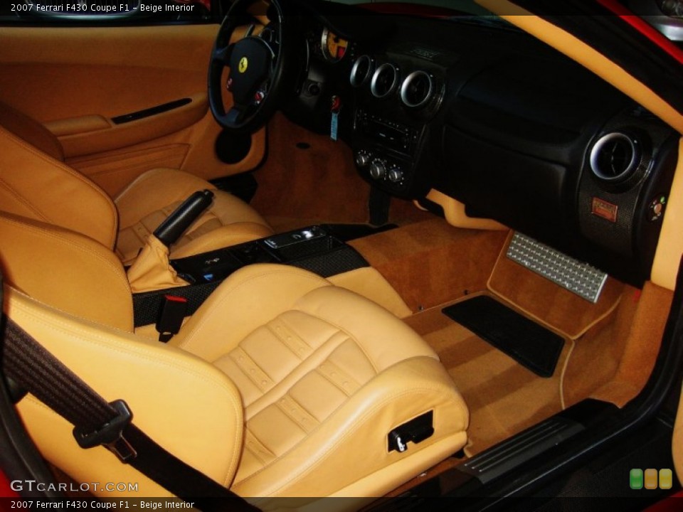 Beige Interior Photo for the 2007 Ferrari F430 Coupe F1 #50689281