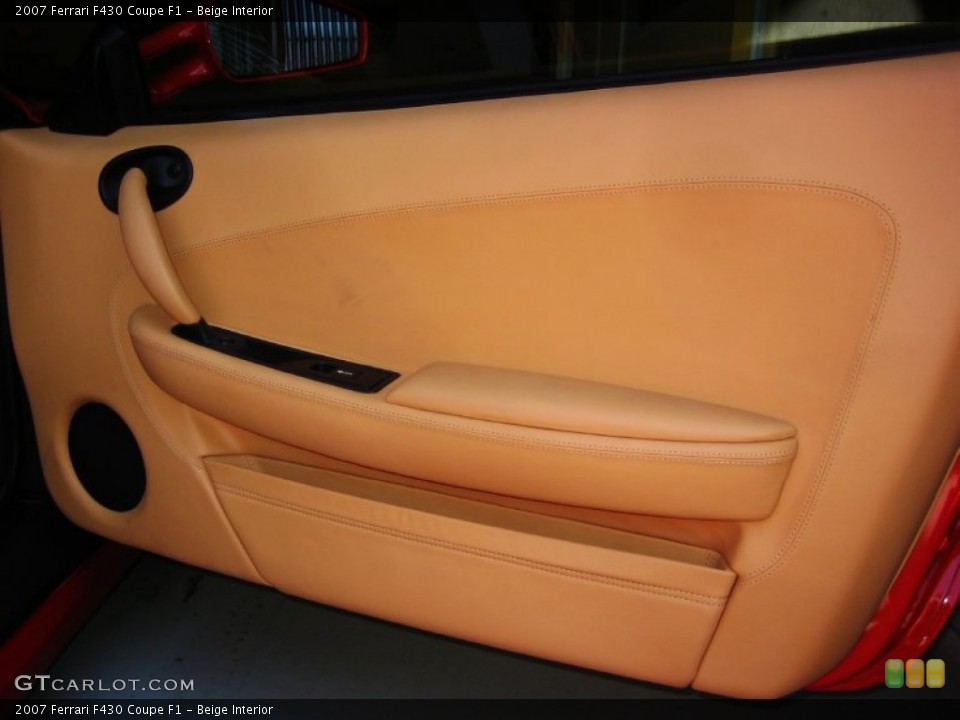 Beige Interior Door Panel for the 2007 Ferrari F430 Coupe F1 #50689344