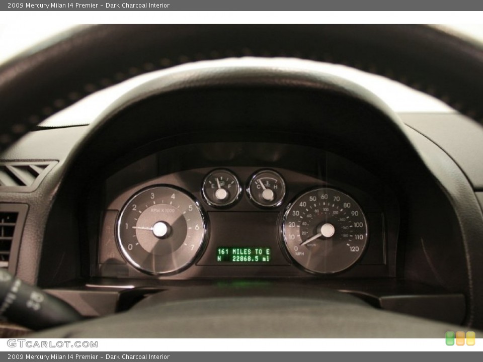 Dark Charcoal Interior Gauges for the 2009 Mercury Milan I4 Premier #50691793