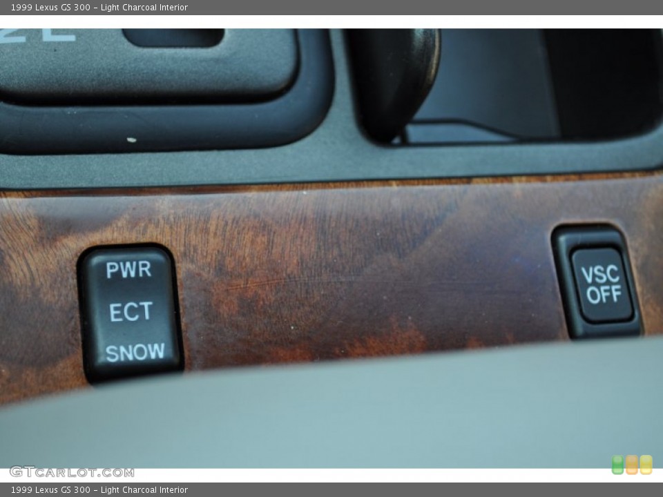 Light Charcoal Interior Controls for the 1999 Lexus GS 300 #50696725