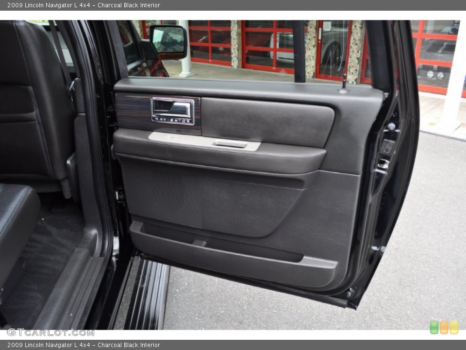 Charcoal Black Interior Door Panel for the 2009 Lincoln Navigator L 4x4 #50699954