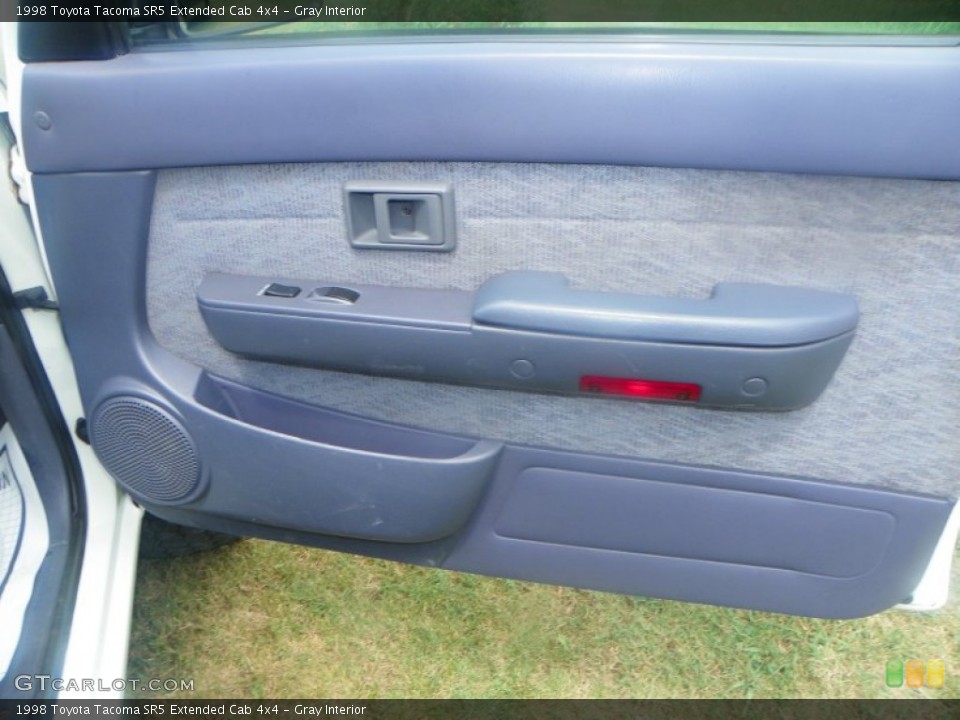 Gray Interior Door Panel for the 1998 Toyota Tacoma SR5 Extended Cab 4x4 #50700025