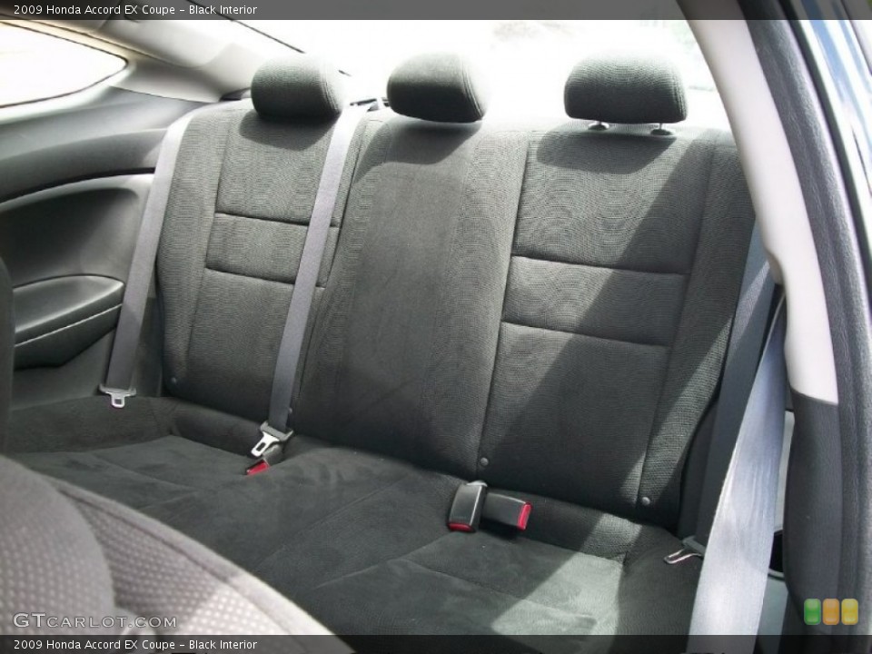 Black Interior Photo for the 2009 Honda Accord EX Coupe #50700091