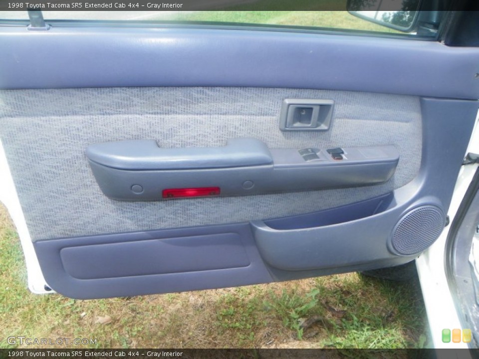 Gray Interior Door Panel for the 1998 Toyota Tacoma SR5 Extended Cab 4x4 #50700166