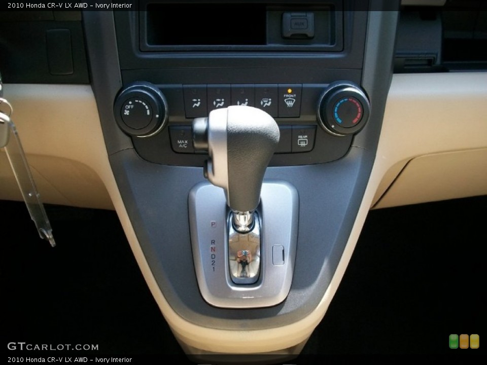 Ivory Interior Transmission for the 2010 Honda CR-V LX AWD #50700613