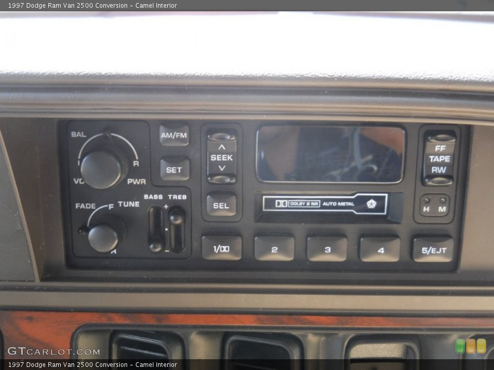 Camel Interior Controls for the 1997 Dodge Ram Van 2500 Conversion #50702578