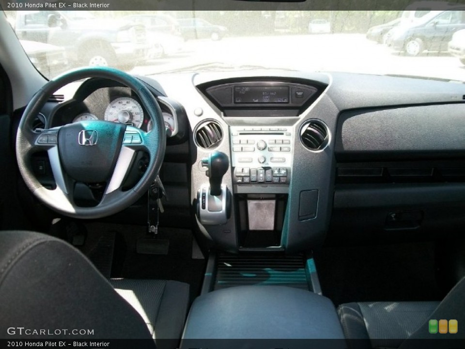 Black Interior Dashboard for the 2010 Honda Pilot EX #50704447