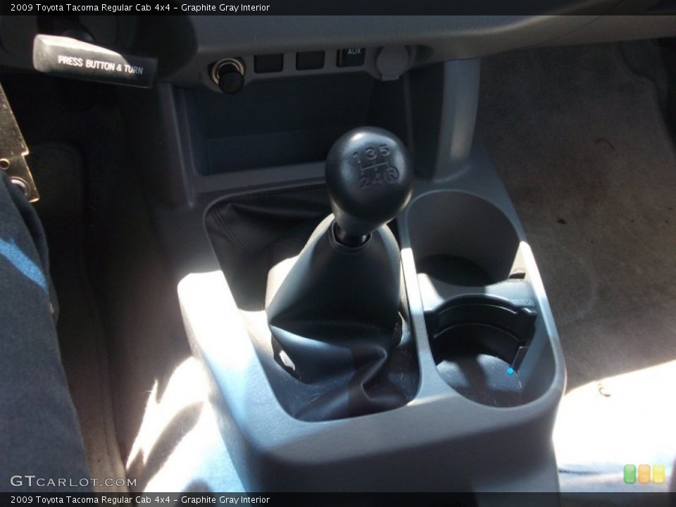 Graphite Gray Interior Transmission for the 2009 Toyota Tacoma Regular Cab 4x4 #50705416