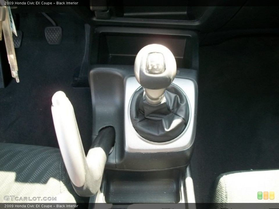 Black Interior Transmission for the 2009 Honda Civic EX Coupe #50705845