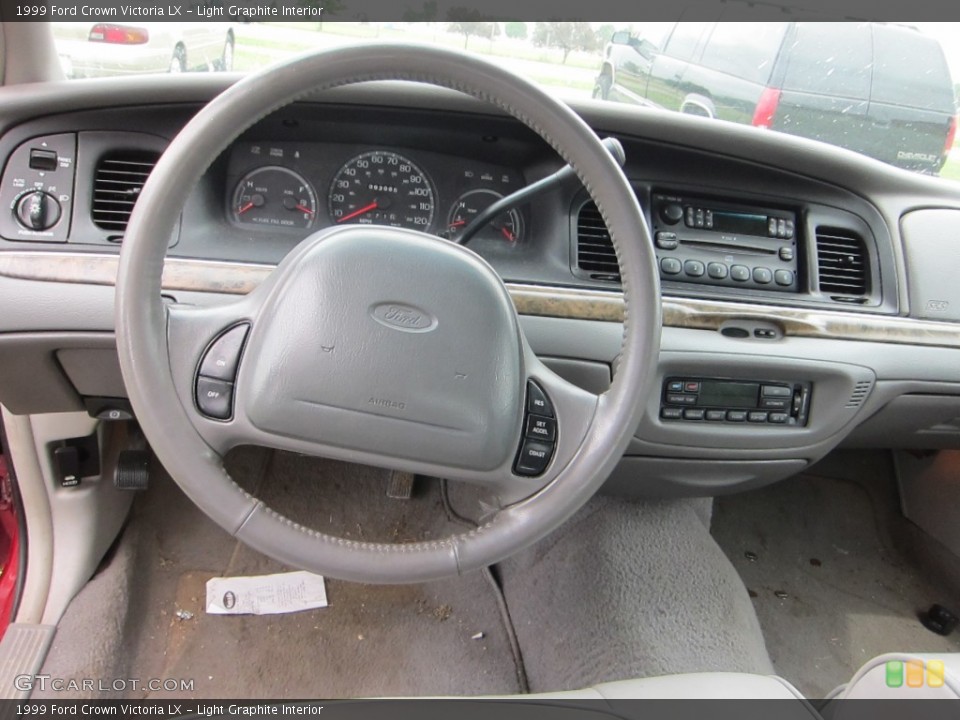 Light Graphite Interior Dashboard for the 1999 Ford Crown Victoria LX #50706118
