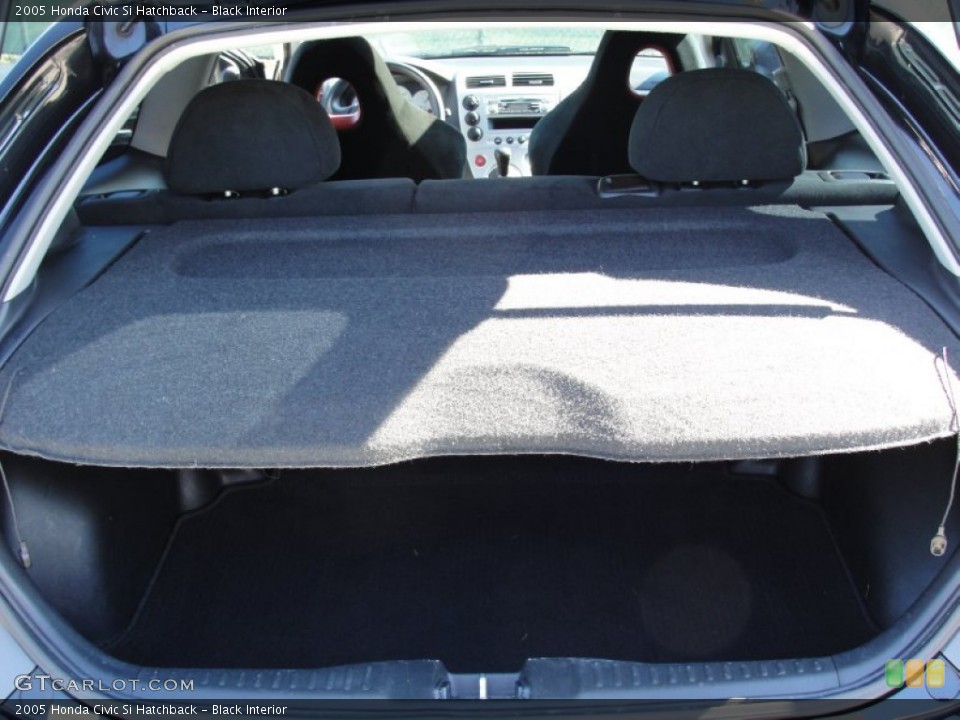 Black Interior Trunk for the 2005 Honda Civic Si Hatchback #50706184
