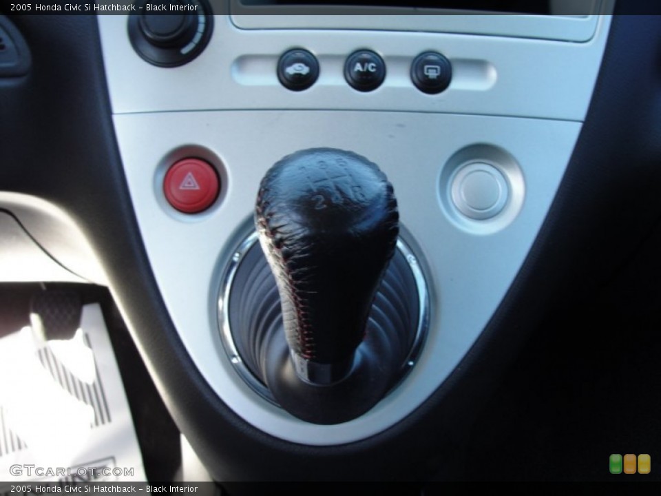 Black Interior Transmission for the 2005 Honda Civic Si Hatchback #50706313