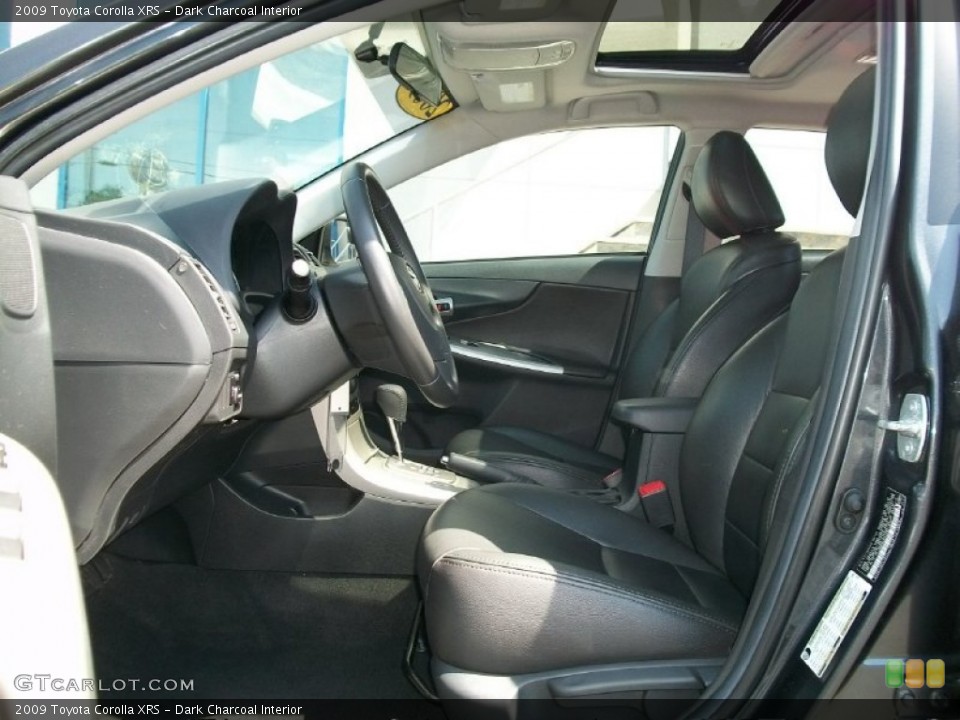 Dark Charcoal Interior Photo for the 2009 Toyota Corolla XRS #50706547