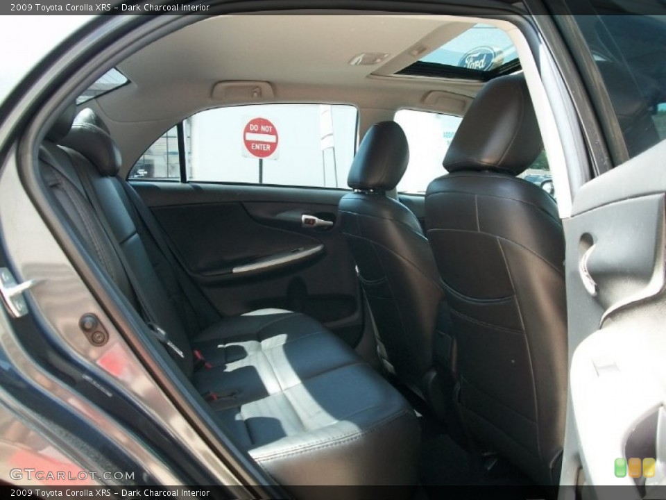 Dark Charcoal Interior Photo for the 2009 Toyota Corolla XRS #50706577