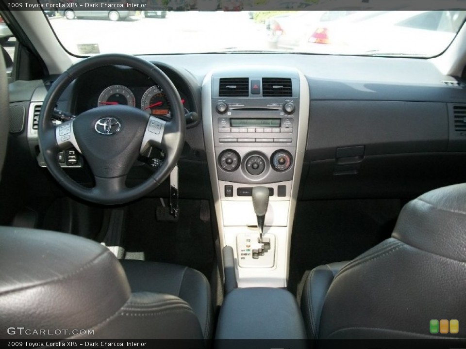 Dark Charcoal Interior Dashboard for the 2009 Toyota Corolla XRS #50706593