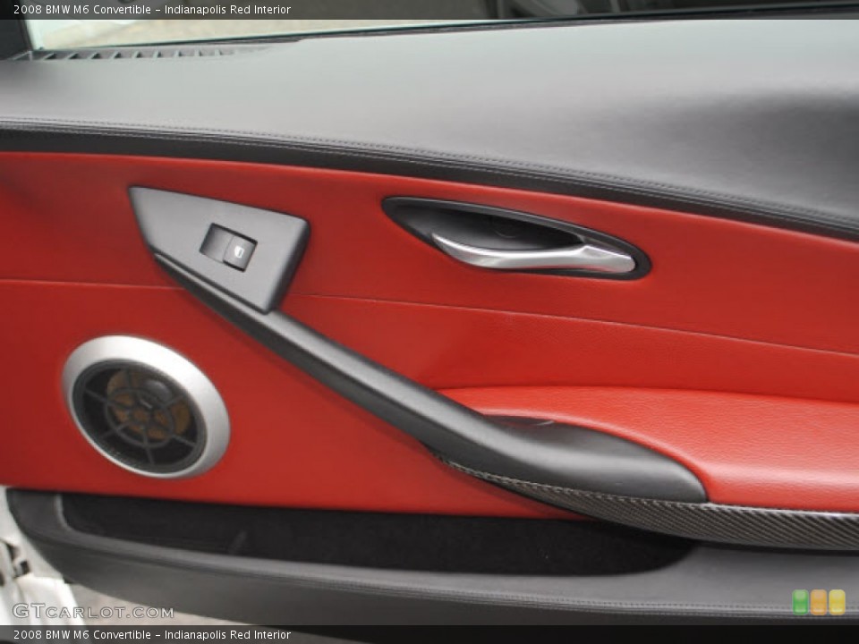 Indianapolis Red Interior Door Panel for the 2008 BMW M6 Convertible #50706817