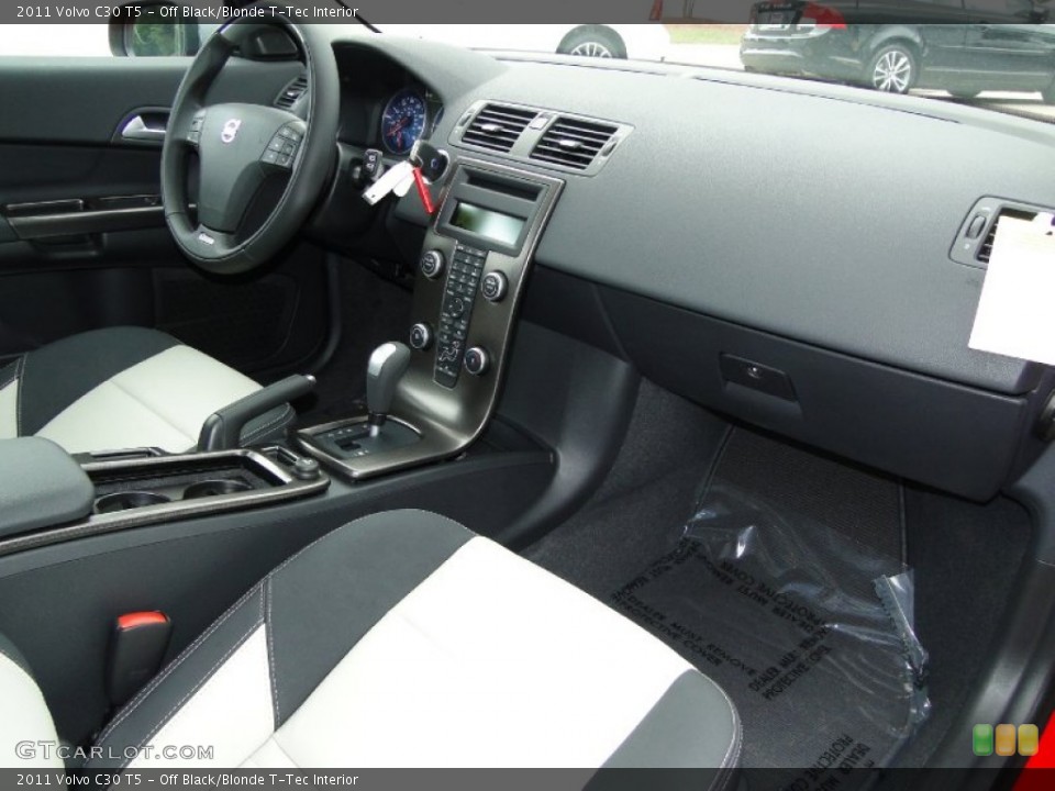 Off Black/Blonde T-Tec Interior Dashboard for the 2011 Volvo C30 T5 #50707594