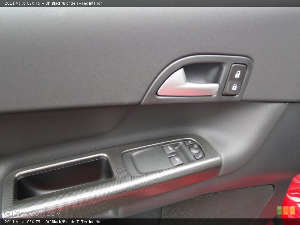 Off Black/Blonde T-Tec Interior Controls for the 2011 Volvo C30 T5 #50707783