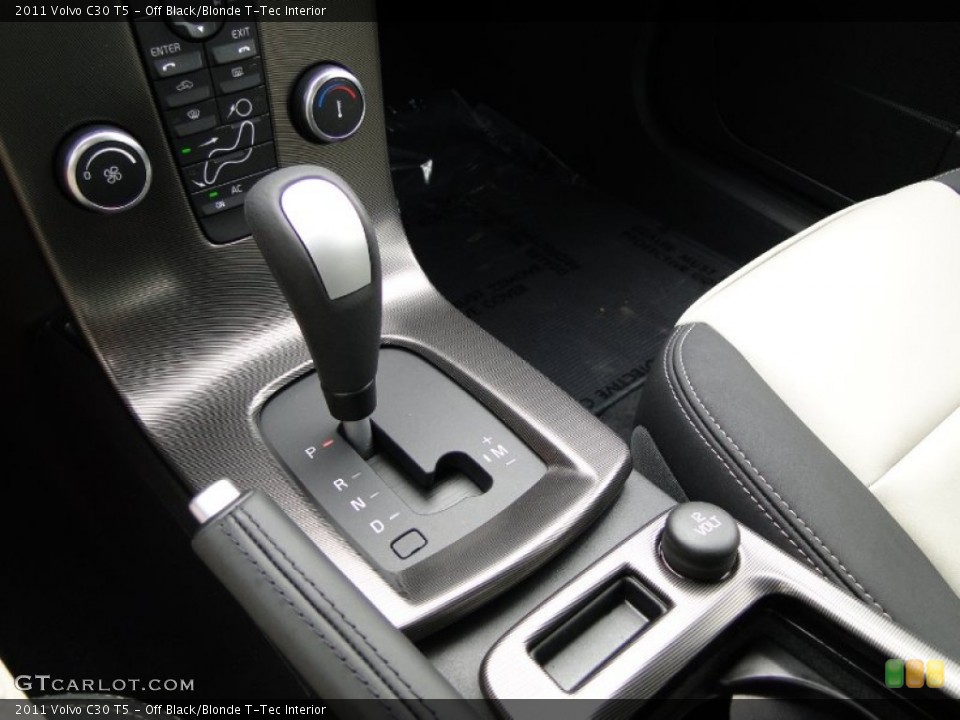 Off Black/Blonde T-Tec Interior Transmission for the 2011 Volvo C30 T5 #50707816