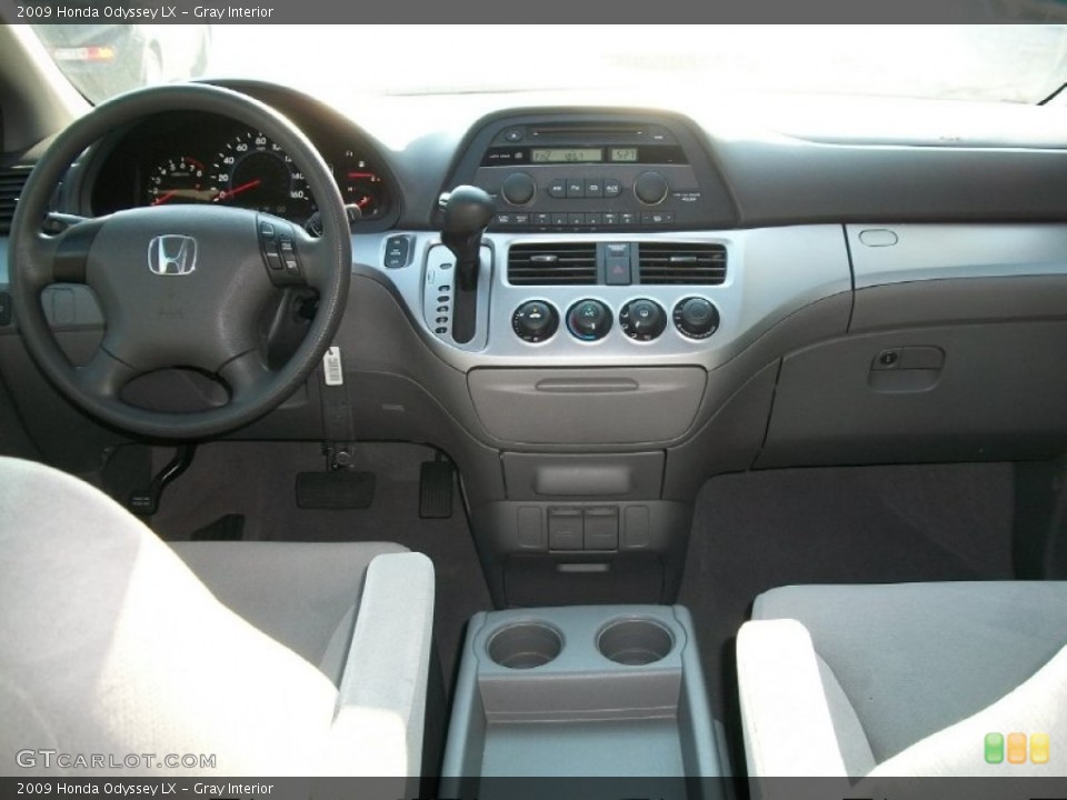 Gray Interior Dashboard for the 2009 Honda Odyssey LX #50708152