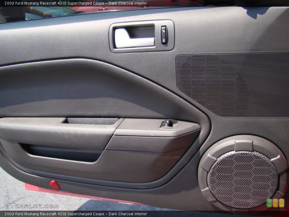 Dark Charcoal Interior Door Panel for the 2009 Ford Mustang Racecraft 420S Supercharged Coupe #50709199