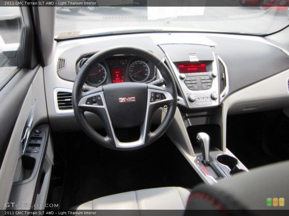 Light Titanium Interior Dashboard for the 2011 GMC Terrain SLT AWD #50709919