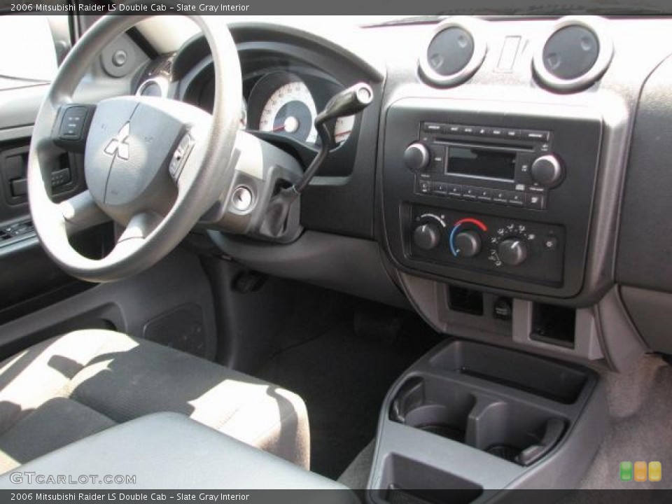 Slate Gray Interior Dashboard for the 2006 Mitsubishi Raider LS Double Cab #50710447