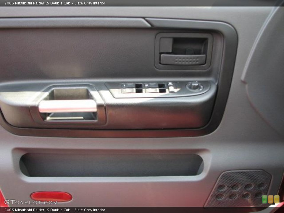 Slate Gray Interior Door Panel for the 2006 Mitsubishi Raider LS Double Cab #50710495