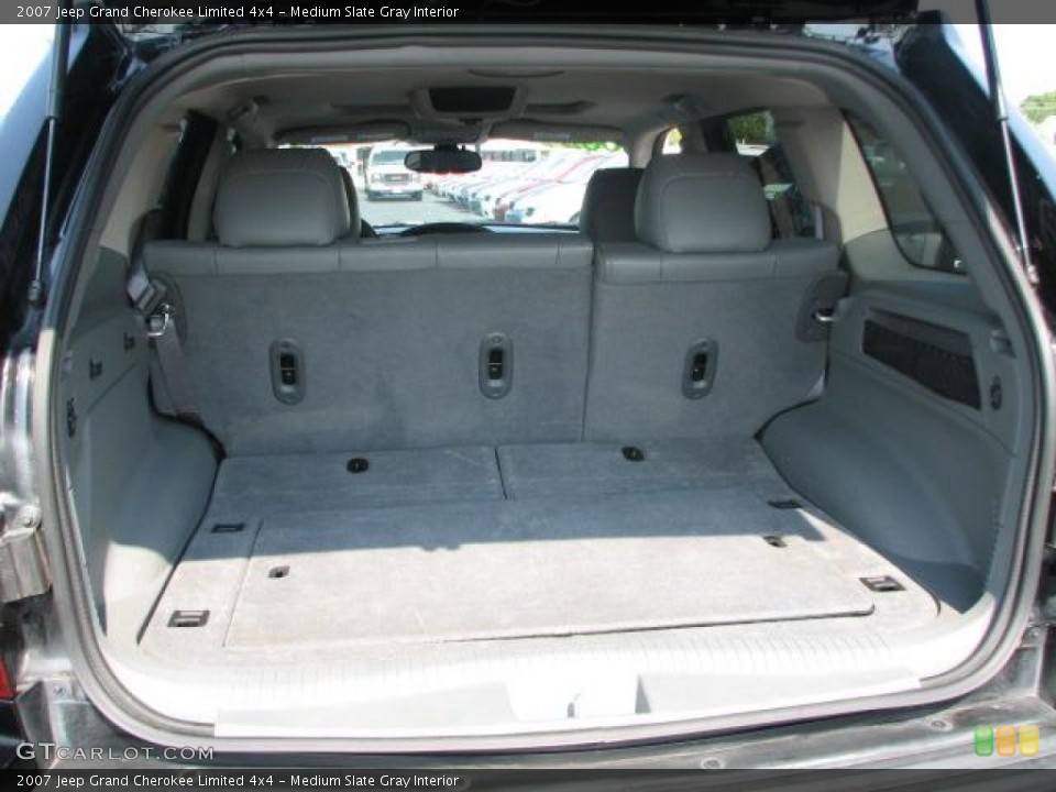 Medium Slate Gray Interior Trunk for the 2007 Jeep Grand Cherokee Limited 4x4 #50710693