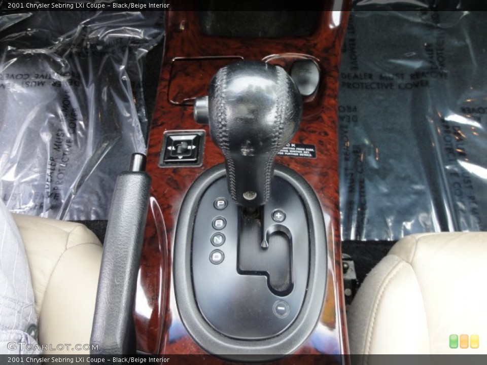 Black/Beige Interior Transmission for the 2001 Chrysler Sebring LXi Coupe #50711689