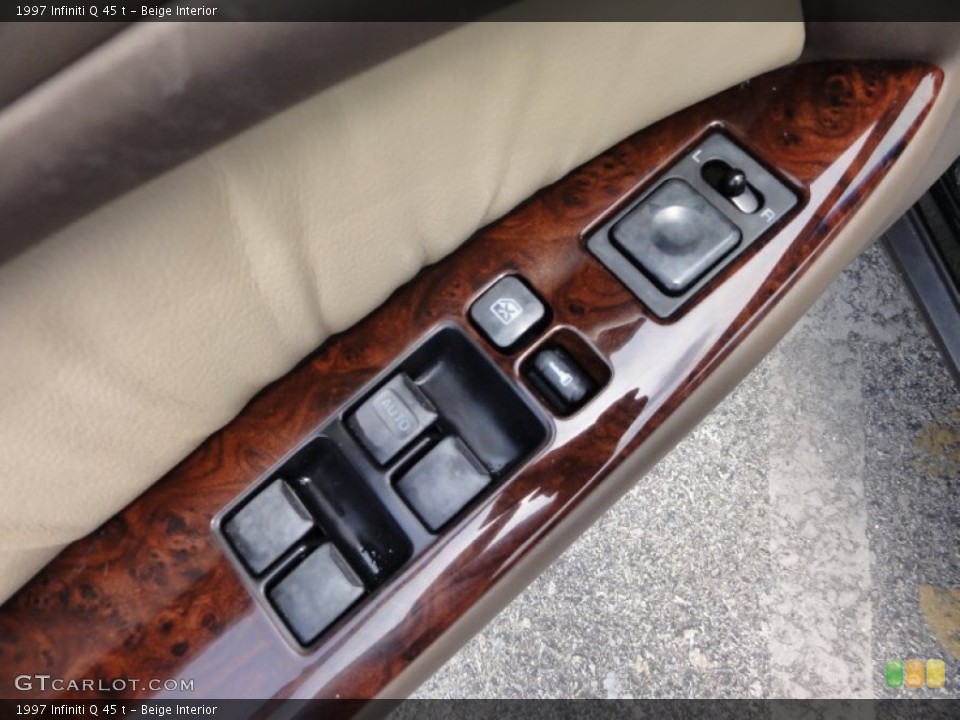 Beige Interior Controls for the 1997 Infiniti Q 45 t #50712379