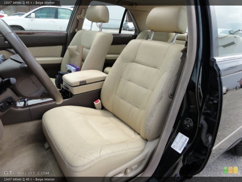 Beige Interior Photo for the 1997 Infiniti Q 45 t #50712403