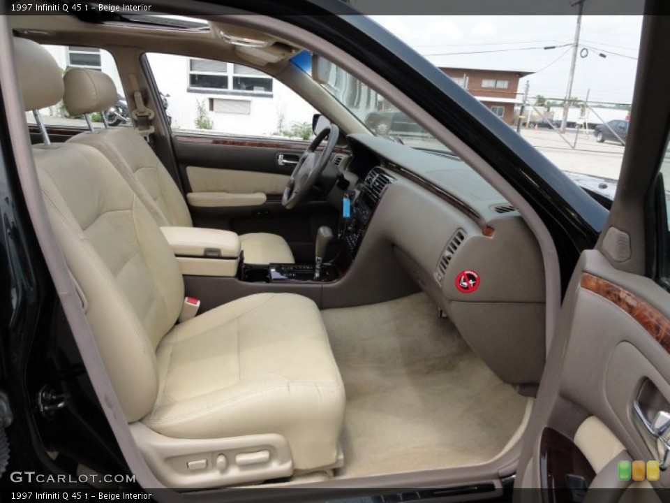 Beige Interior Photo for the 1997 Infiniti Q 45 t #50712442