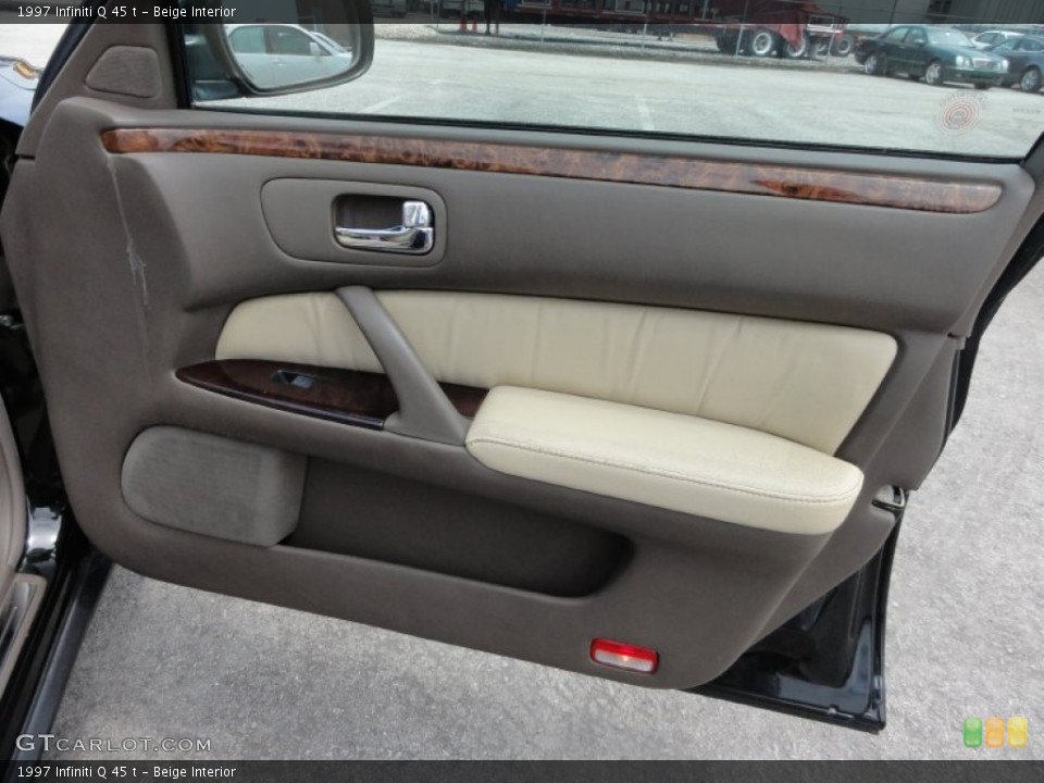 Beige Interior Door Panel for the 1997 Infiniti Q 45 t #50712487
