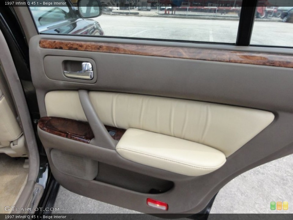 Beige Interior Door Panel for the 1997 Infiniti Q 45 t #50712511