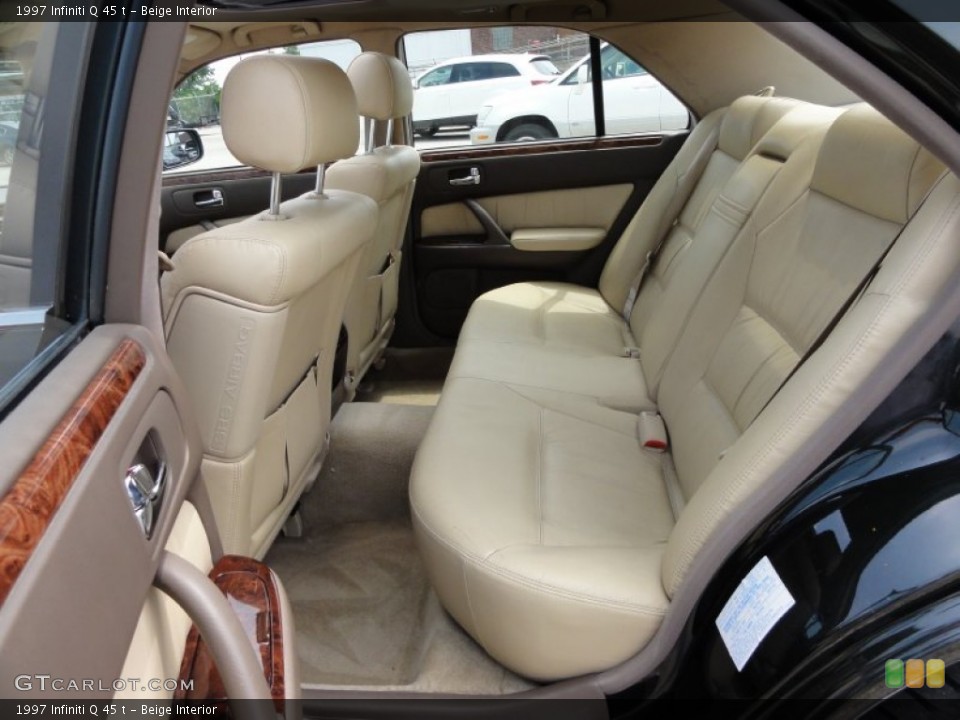 Beige 1997 Infiniti Q Interiors