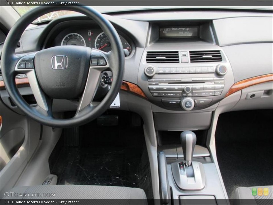 Gray Interior Dashboard for the 2011 Honda Accord EX Sedan #50713072